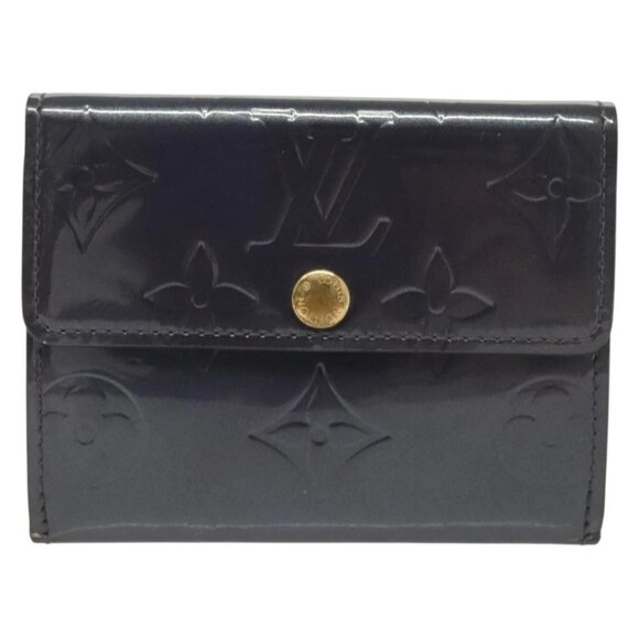 LOUIS VUITTON Monogram Vernis Ludlow Coin Purse Indigo M91356 LV Auth sw1431 - Picture 1 of 16